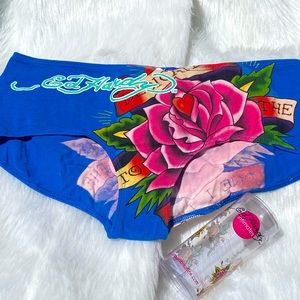 Ed Hardy boyshort patnies size Medium